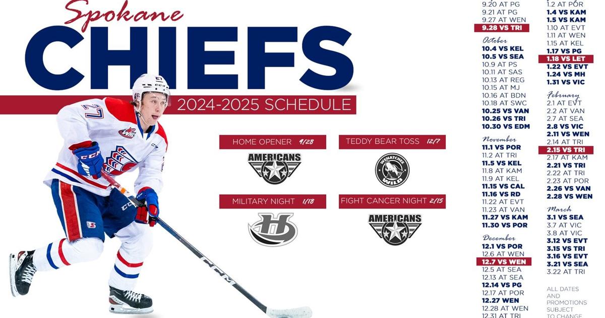 Printable Tri City Americans Schedule Printable Tri City Americans Schedule