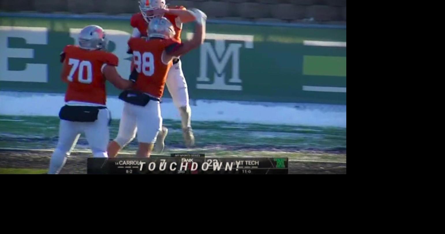 Montana Tech records 31-21 playoff victory over Carroll College