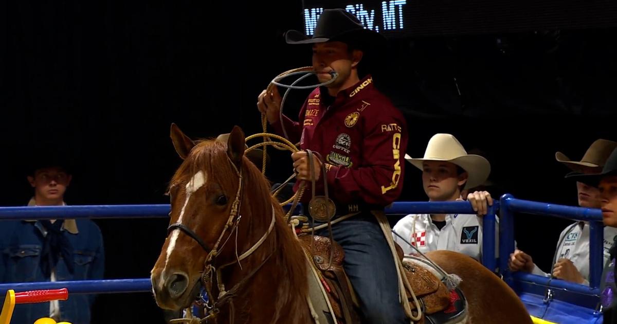 NFR Round 7: Miles City's Haven Meged breaks NFR tie-down record ...