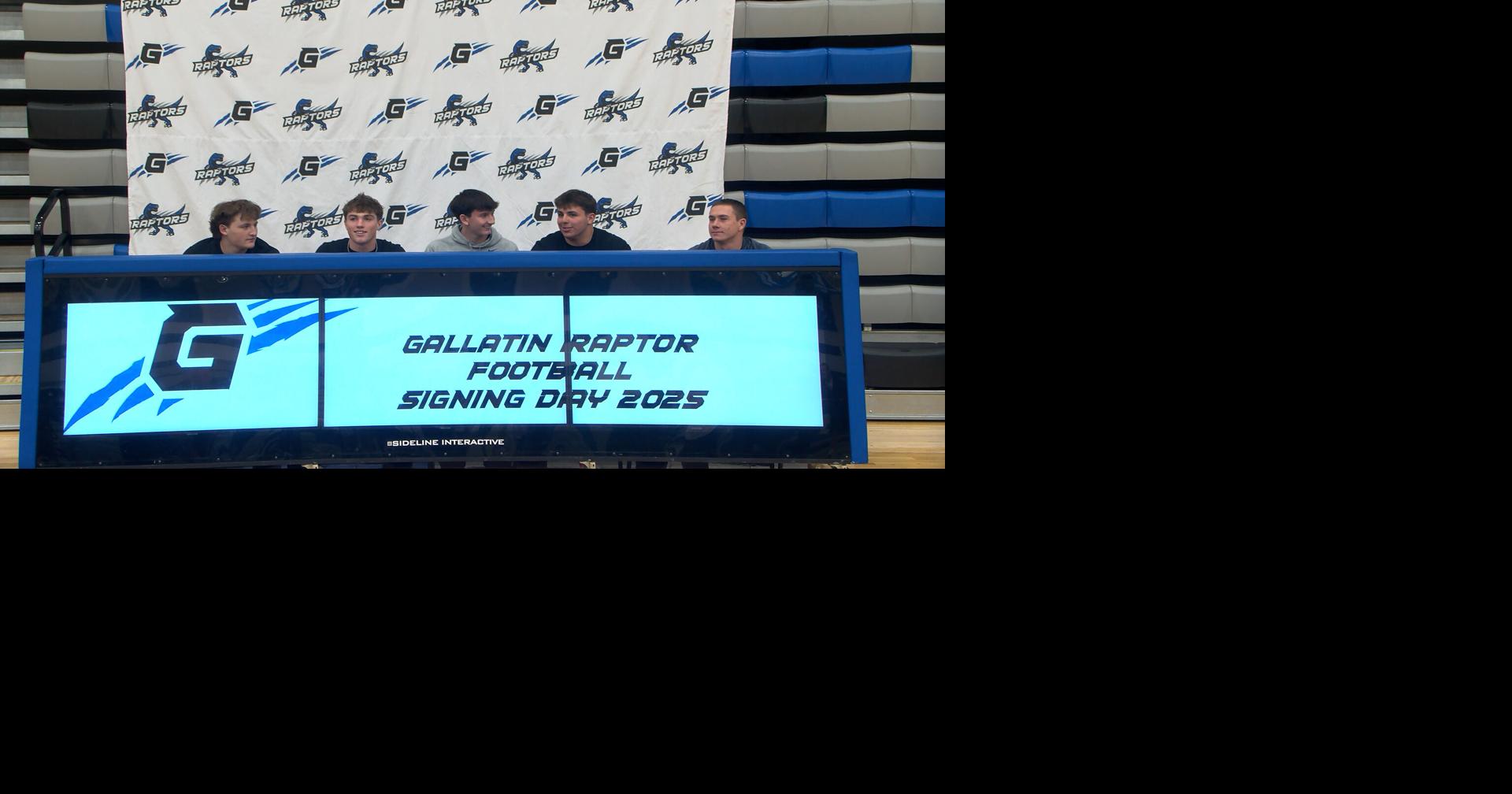 Five Gallatin Raptors sign to continue football careers in college ...