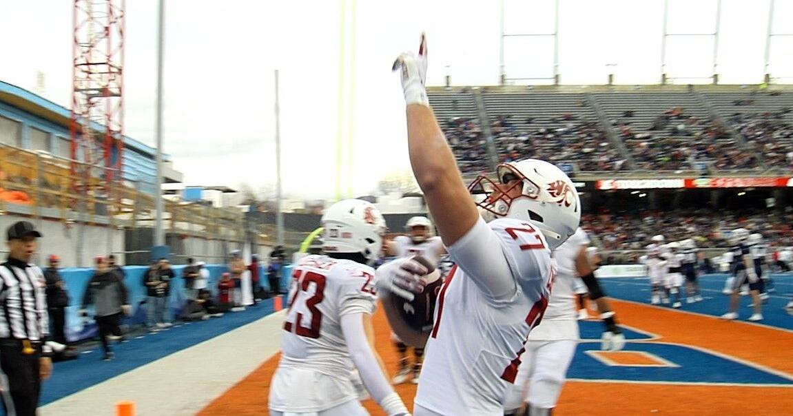Washington State beats Utah State 34-21 for first bowl win since 2018 | Full Potato Bowl Highlights