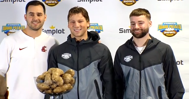 WSU Football: Jesse Bobbit, Zevi Eckhaus, Tucker Large Idaho Potato Bowl Press Conference