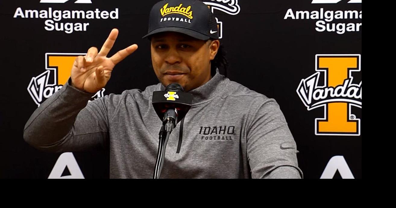 Idaho Football: Coach Thomas Ford Jr. talks first win, previews Utah Tech | Full Press Conference
