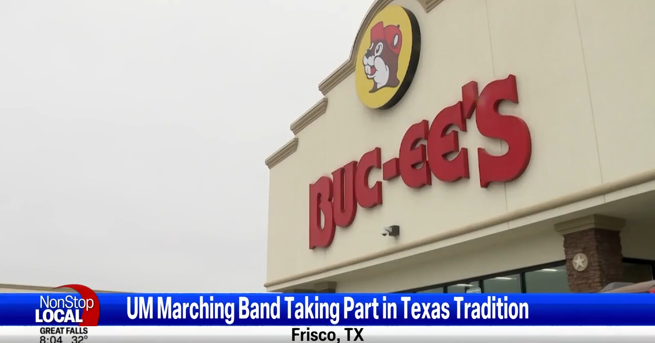 The Griz Marching Band celebrates making it to Texas with a trip to a Famous Gas Station Chain - Vimarsana News
