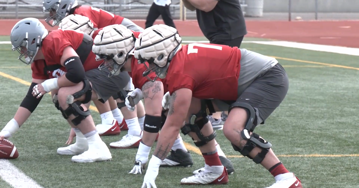WSU Football travels to Tri-Cities to hold practice and youth clinic, "Make sure we're giving back"