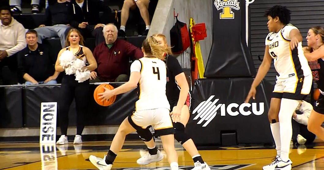 HIGHLIGHTS: Idaho Vandal Women's Basketball beats EWU 75-64, claims out-right Big Sky title