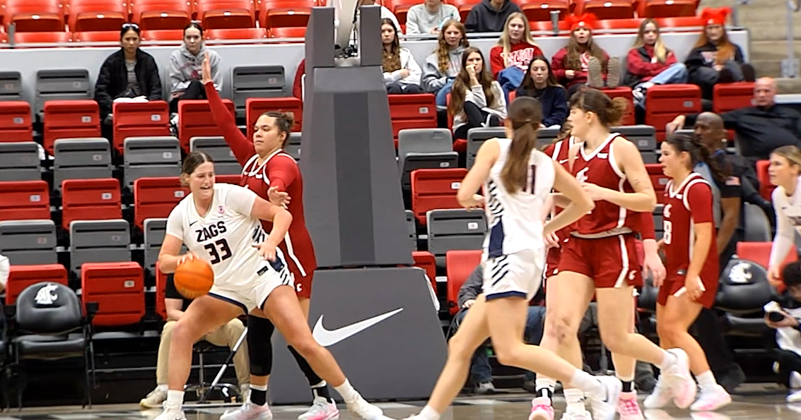 HIGHLIGHTS: Gonzaga catches fire in fourth, beats Washington State 81-75