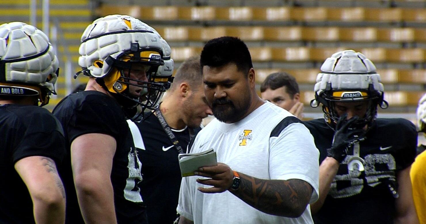 Giving back: Idaho Vandal legend Mike Iupati brings NFL knowledge to Vandals' spring ball as guest coach - Vimarsana News