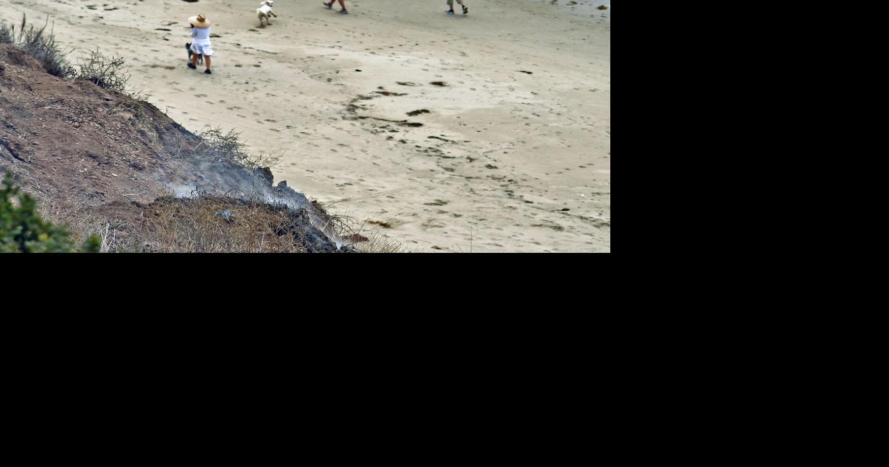 Hope Ranch 'volcano' erupts, causes small brush fire | Local news ...