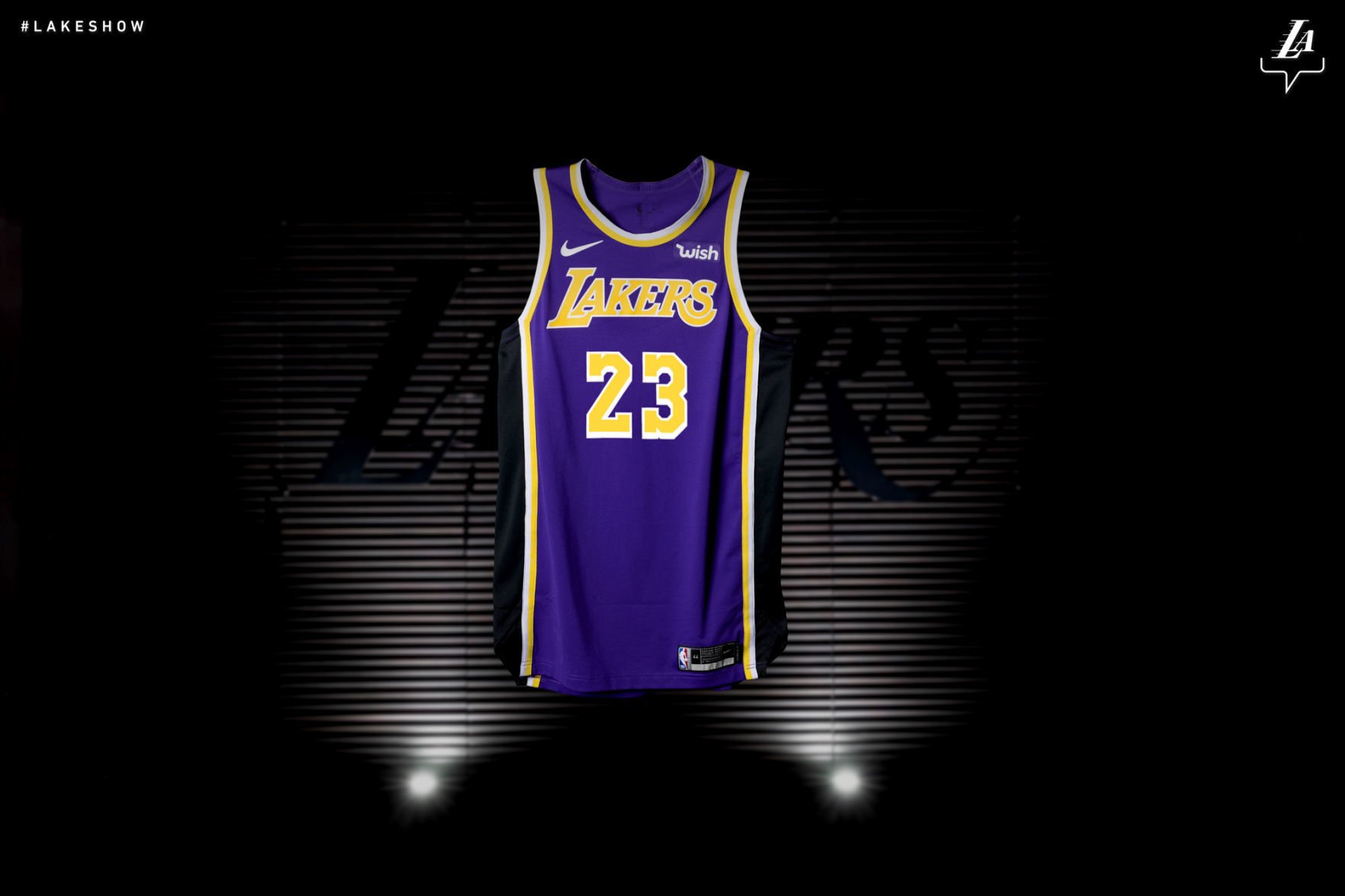 Lakers jersey shop design