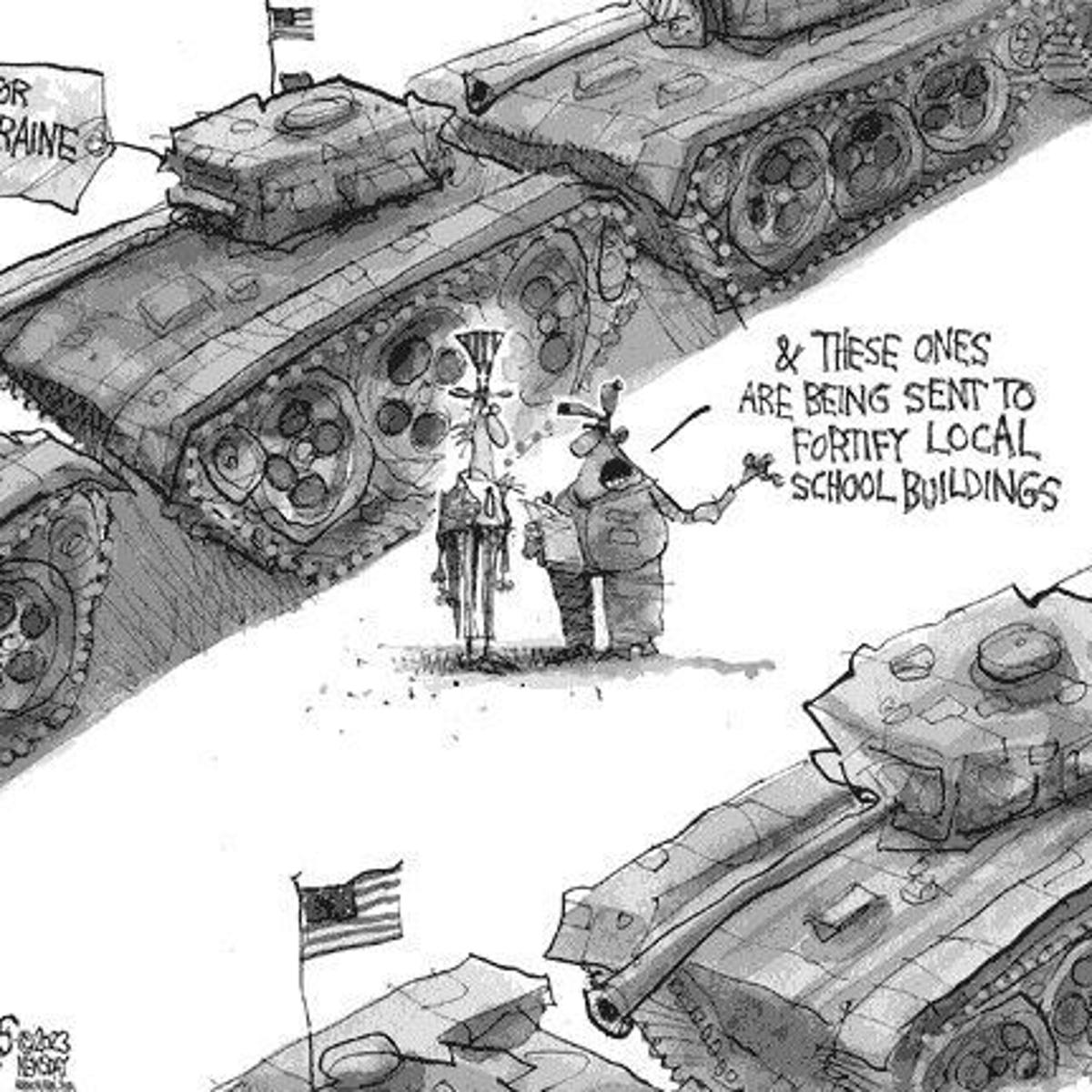 Editorial Cartoon: Tanks | Editorial 