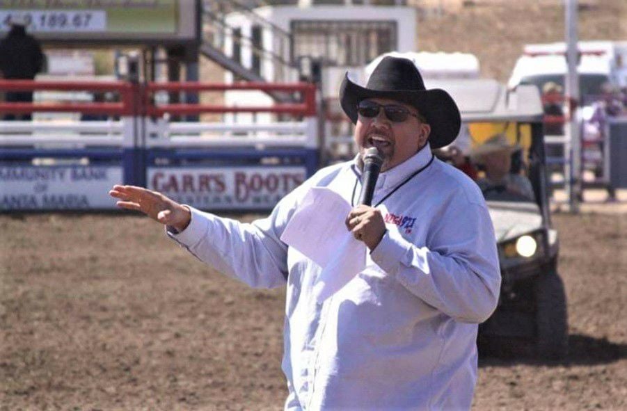 Tony Gonzales announcing at rodeo.jpg