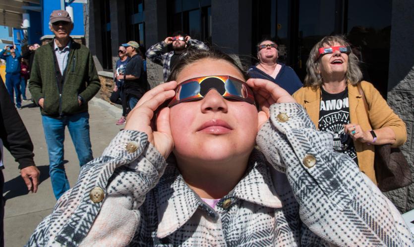 Locals get a glimpse of partial solar eclipse with Lompoc astronomy