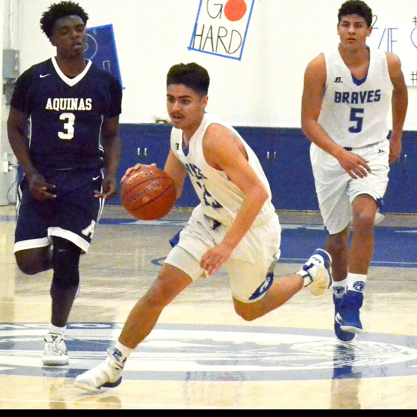Cif Basketball Braves Down Desert Hot Springs 93 83 To Reach