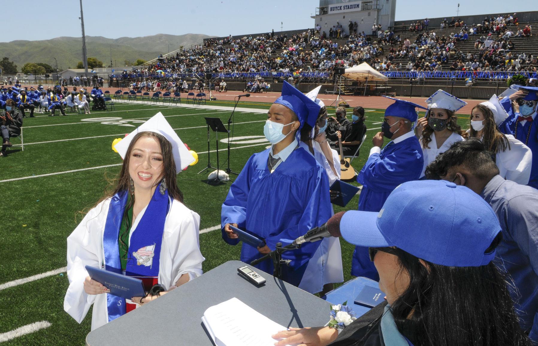 Photos Lompoc High School Class of 2021 commencement ceremony