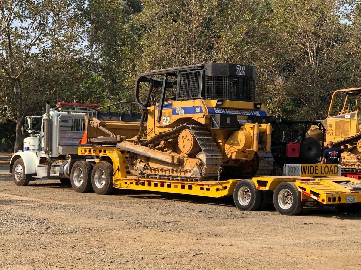 Santa Barbara County firefighters deployed throughout state, but local