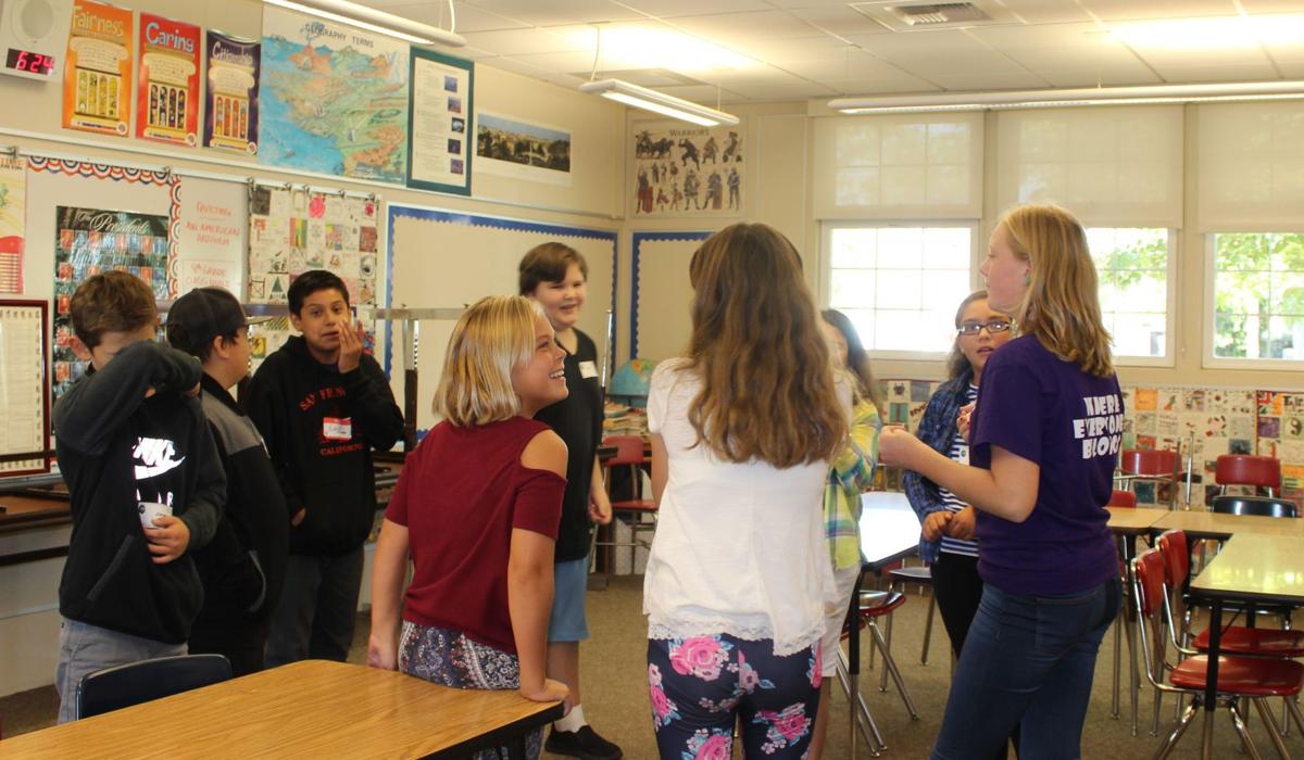 Older students help new students adjust to Solvang School Education