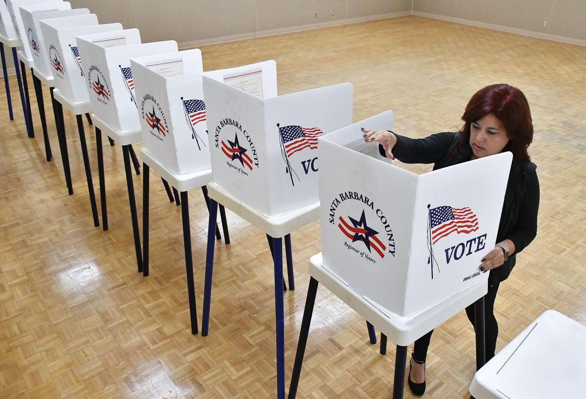 Polling place setup