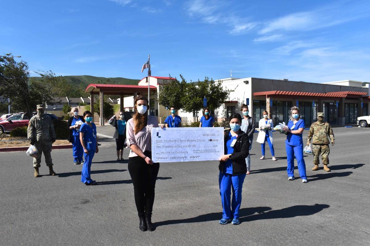 Lompoc Nurses Donate 3k To Foodbank In Recognition Of National Nurses Week Local Syvnews Com