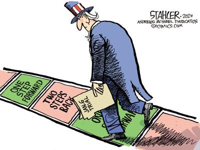 Editorial Cartoon: Two steps back | Editorial | syvnews.com
