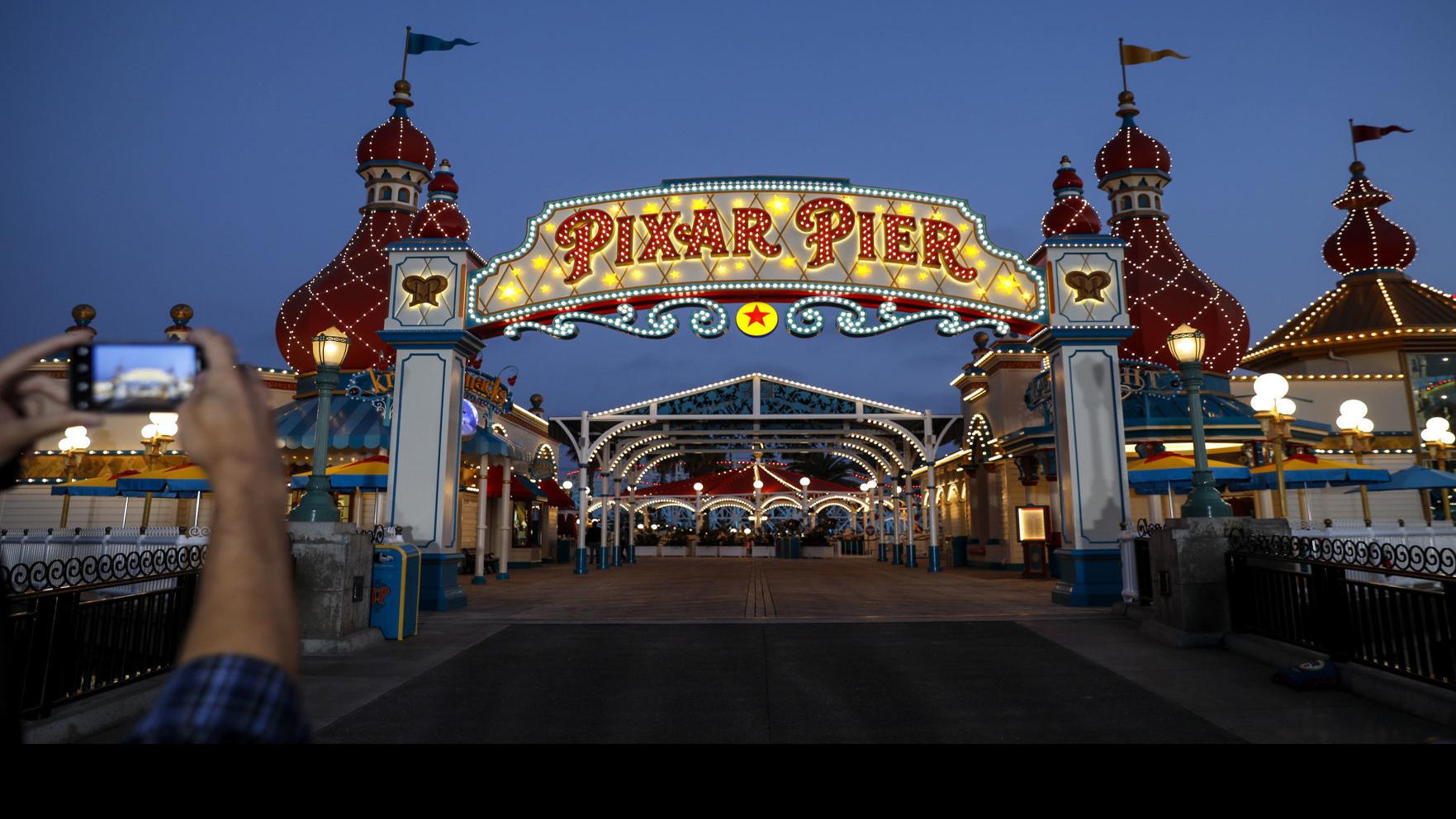 Pixar Pier Tells A Whole New Story Valley Life Syvnews Com - roblox theme park entrance