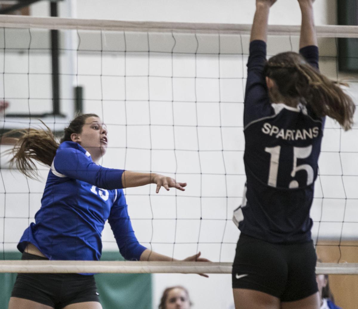 Girls Volleyball Orcutt Academy vs Lompoc