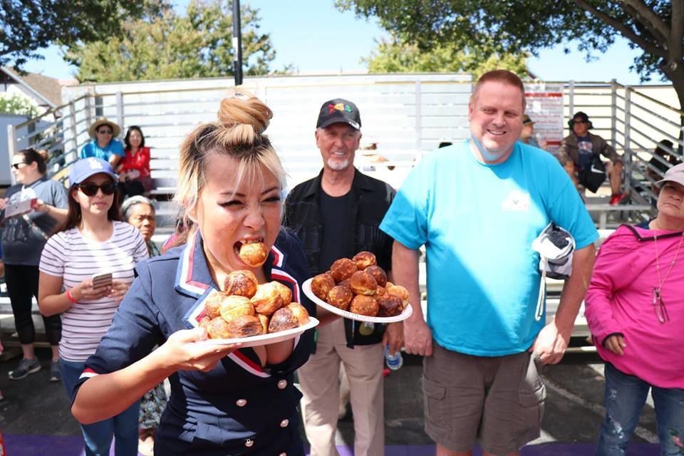 Competitive Eater Raina Huang Returns To Solvang Danish Days For ...