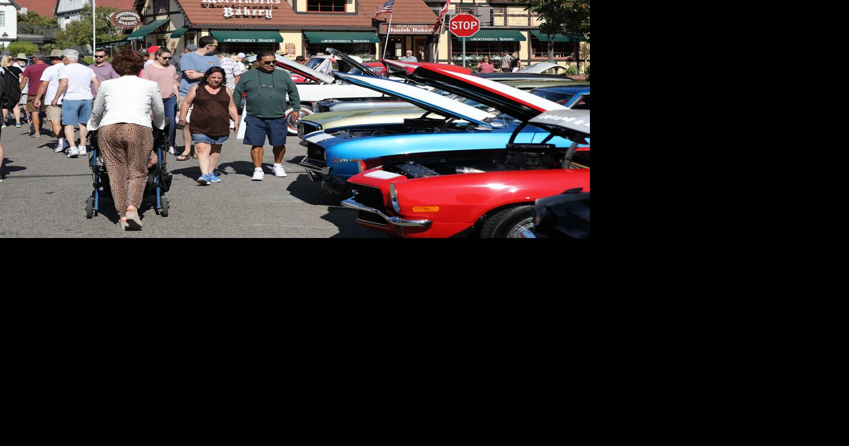 Downtown Solvang packed as thousands come out to Wheels 'n Windmills