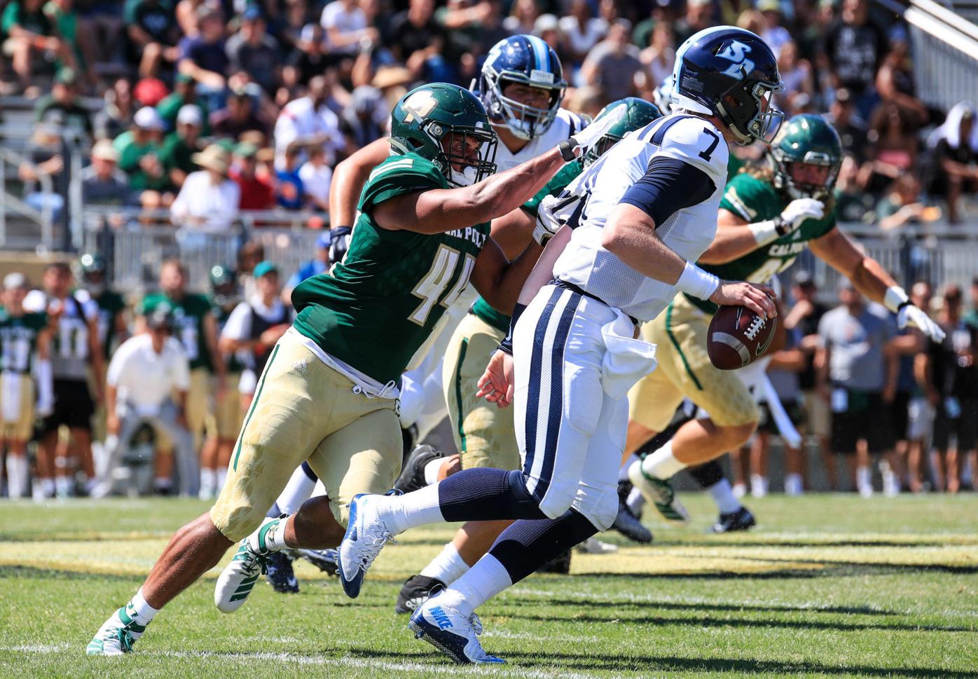With true freshman at QB, shorthanded Toreros lose season opener at Cal  Poly - The San Diego Union-Tribune