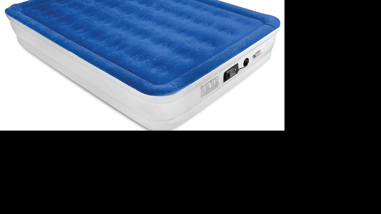 luxury air mattress with pillow top