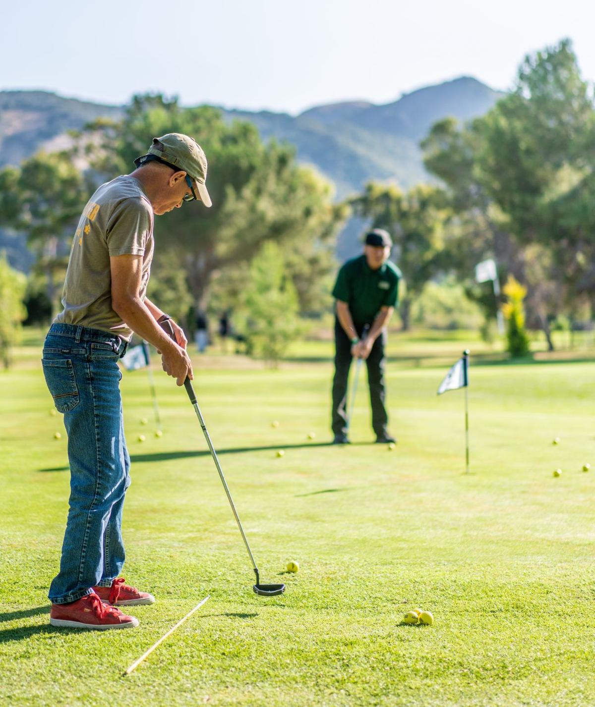 Special Olympics athletes take a 'slice' at Zaca Creek Golf Course in