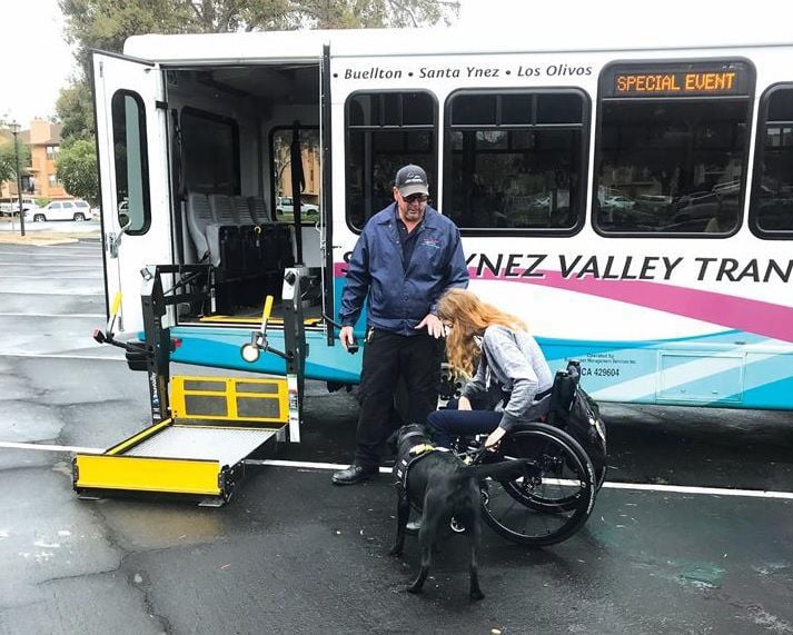 Santa Ynez Valley Transit donates bus, driver’s time to help train ...