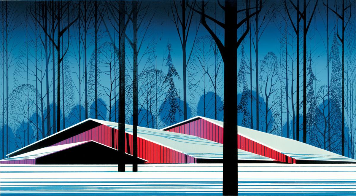 Works Of Disney Icon To Be Featured At Elverhoj Museum Valley Life Syvnews Com 'coastal fog' was created by eyvind earle in magic realism style. works of disney icon to be featured at