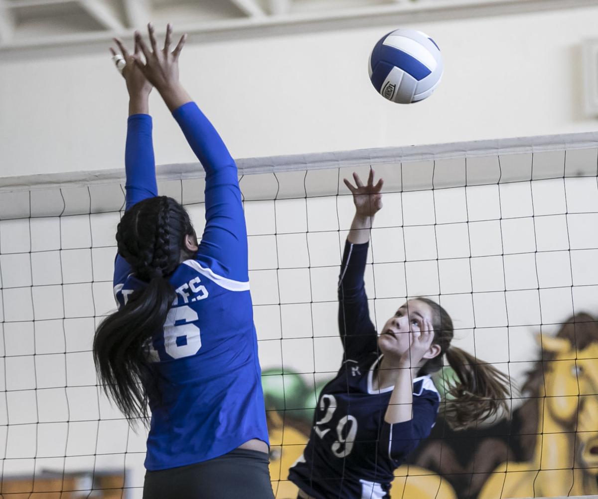Girls Volleyball Orcutt Academy vs Lompoc