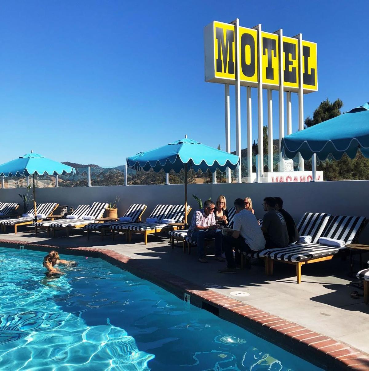 Once iconic motel, now Hotel Skyview in Los Alamos, makes its 'grand