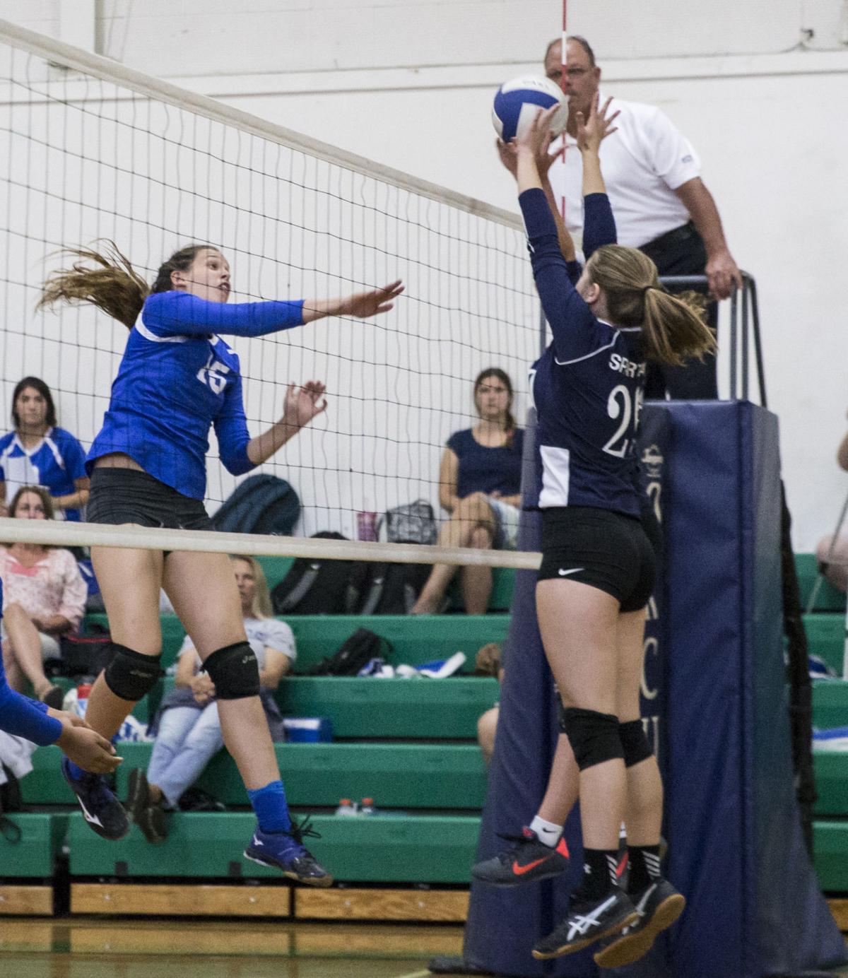 Girls Volleyball Orcutt Academy vs Lompoc