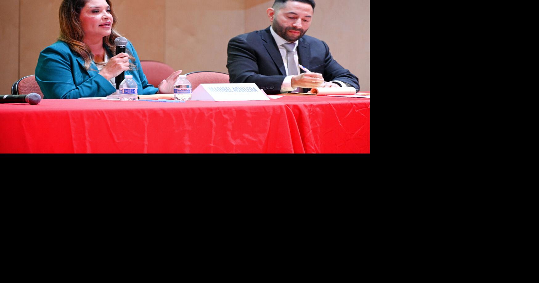 Valencia, Aguilera share reasons for running for open 5th District Supervisors seat