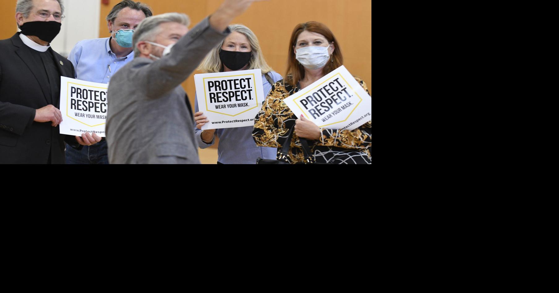 Local leaders join campaign urging residents to wear masks | Local news ...