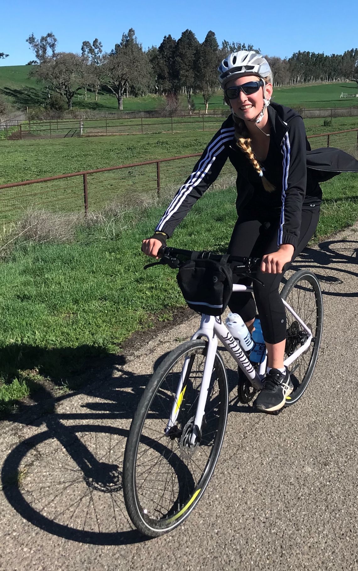 bike riding girls