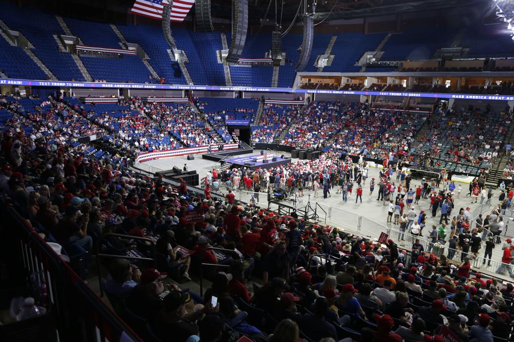 Gallery The Scenes Before President Trump S Rally In Tulsa