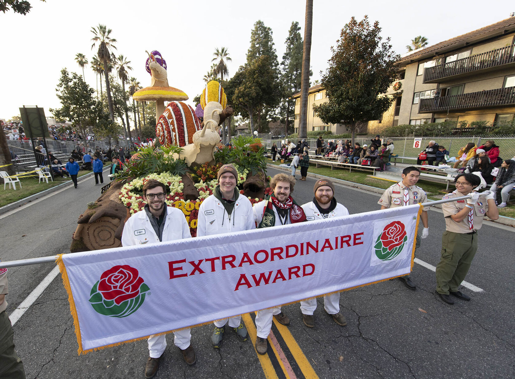 Cal Poly Float Wins Extraordinaire Award At Rose Parade | Local News ...