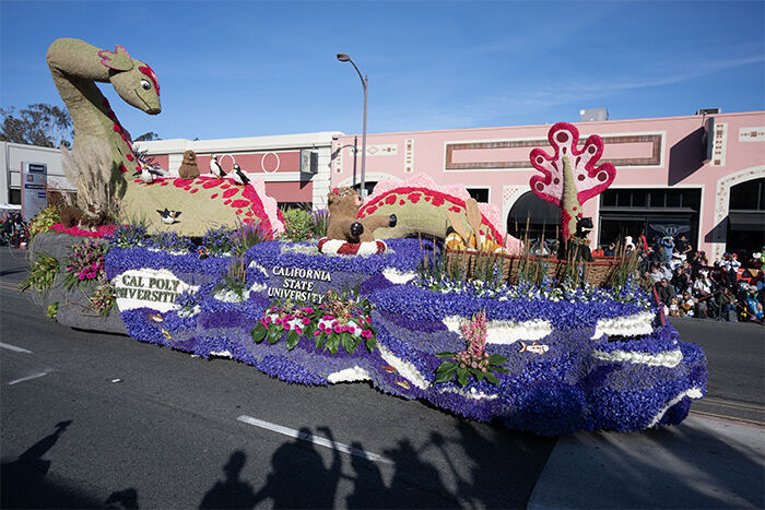 Cal Poly float receives Leishman Public Spirit Award at 2025 Rose ...