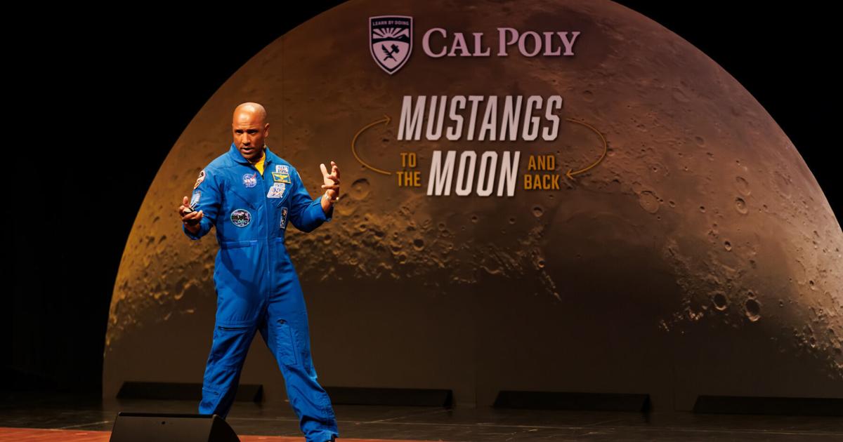 NASA astronaut Victor Glover talks moon mission and 'Learn by Doing' at Cal Poly