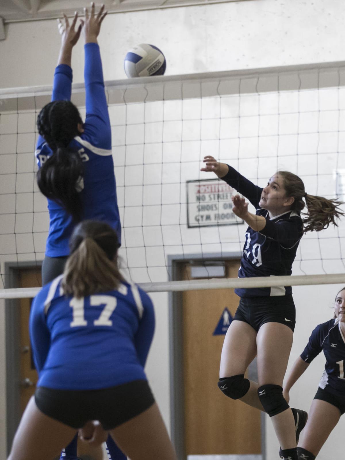 Girls Volleyball Orcutt Academy vs Lompoc