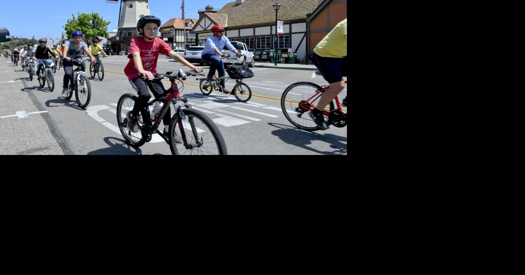 Riders quadruple for annual Solvang bike ride to promote safety, need for bicycle lanes Local