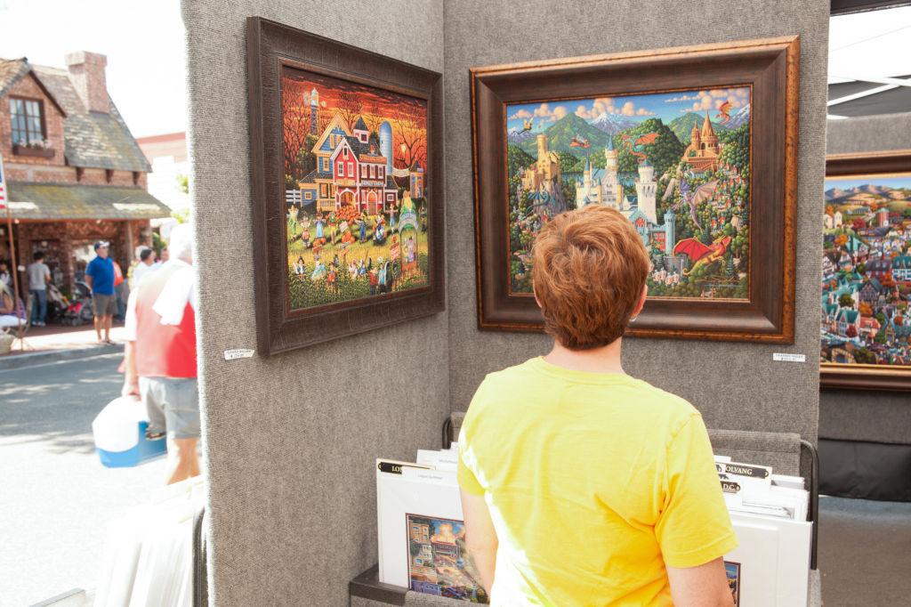 Folk Artist Eric Dowdle Makes Solvang A Star Valley Life Syvnews Com