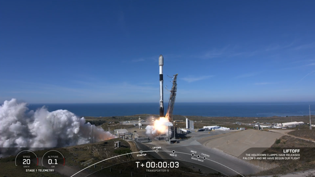 Falcon 9 rocket launches Tuesday from Vandenberg, marking first