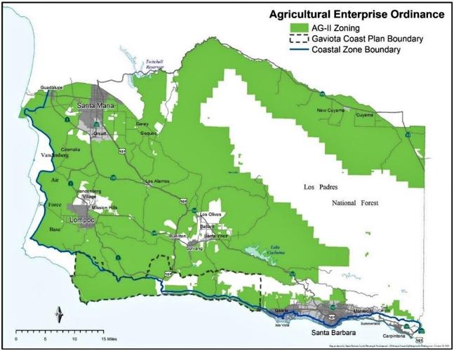 Santa Barbara County’s proposed agricultural enterprise ordinance
