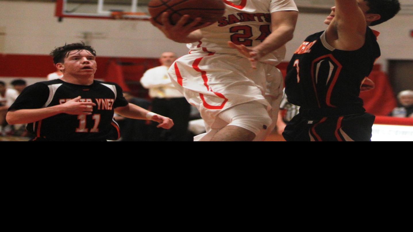 Basketball Saints Get Past Titans Clinch Second Place In Lpl