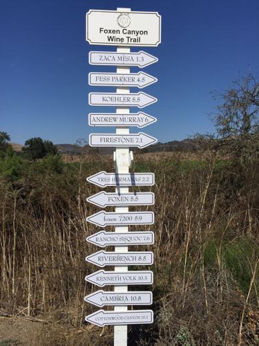 New signs direct Foxen Canyon Wine Trail visitors | | syvnews.com